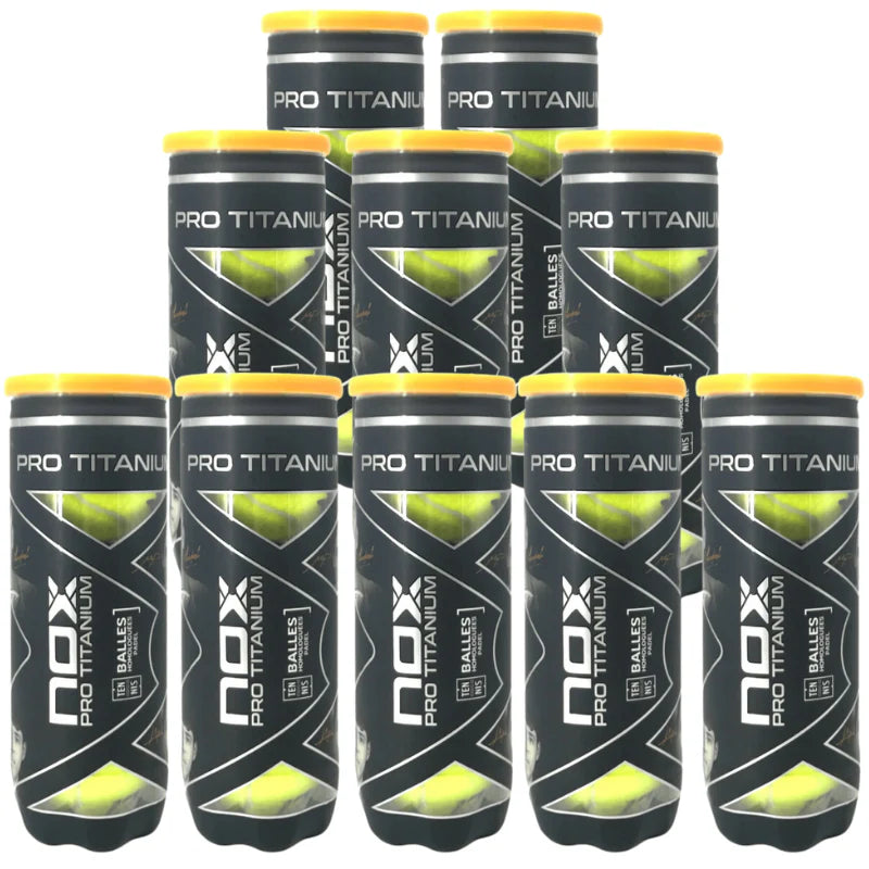 Pack of 10 PRO TITANIUM Ball Tubes