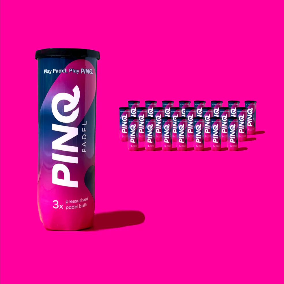 Pinq Padel Balls - 24 Tubes