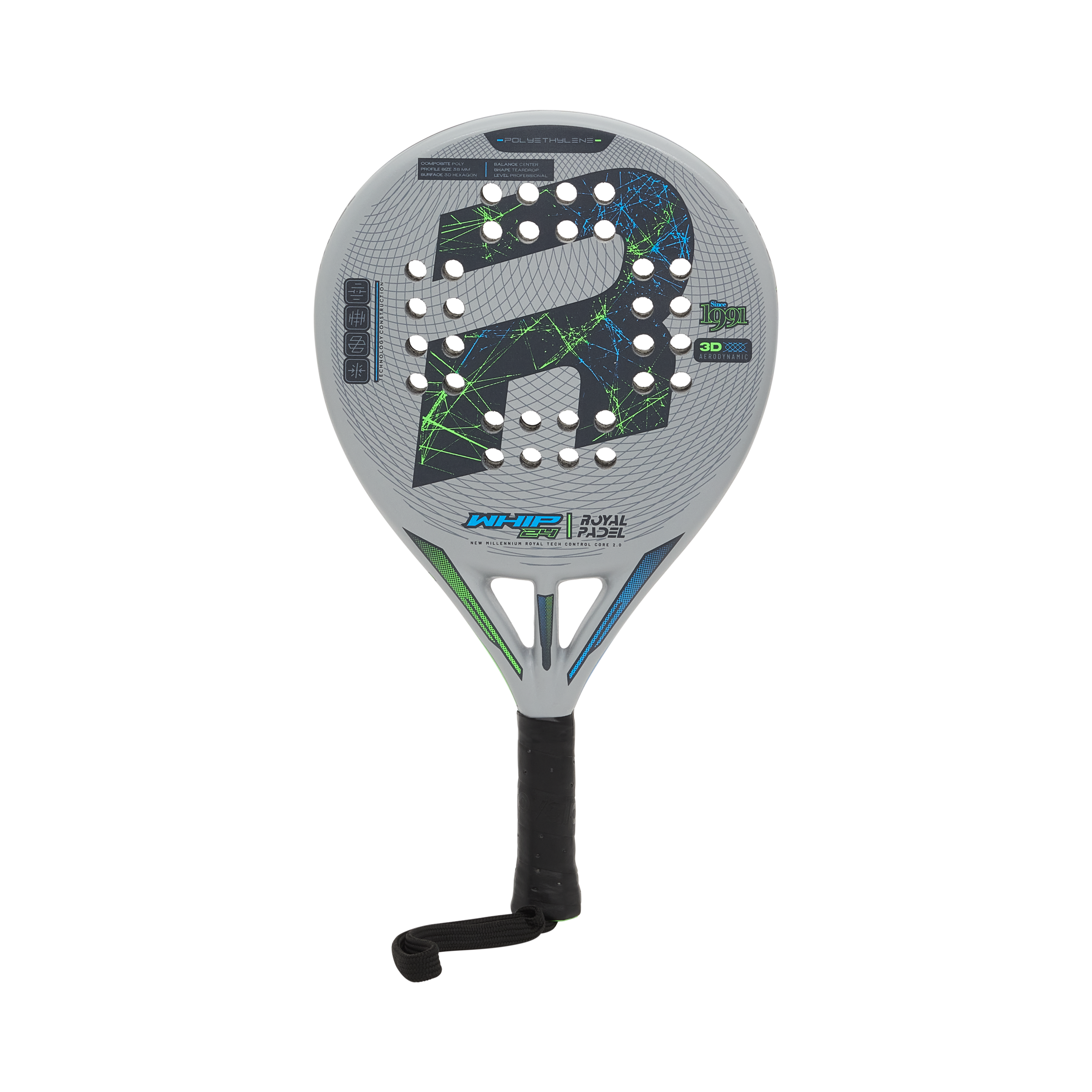 Royal Padel Whip Polyethylene Padel Racket
