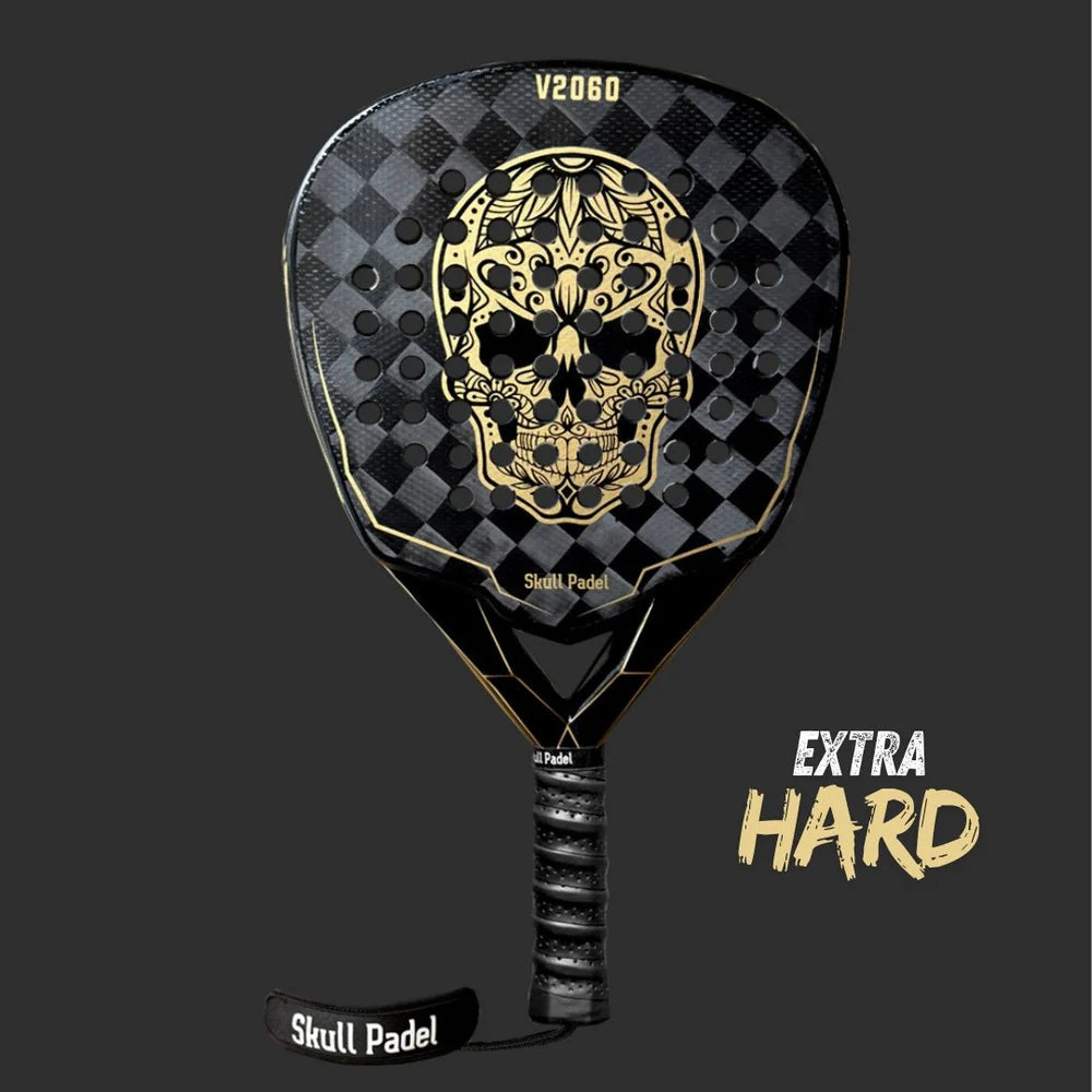 Skull Padel V2060 - 24K (Extra Hard) Padel Racket