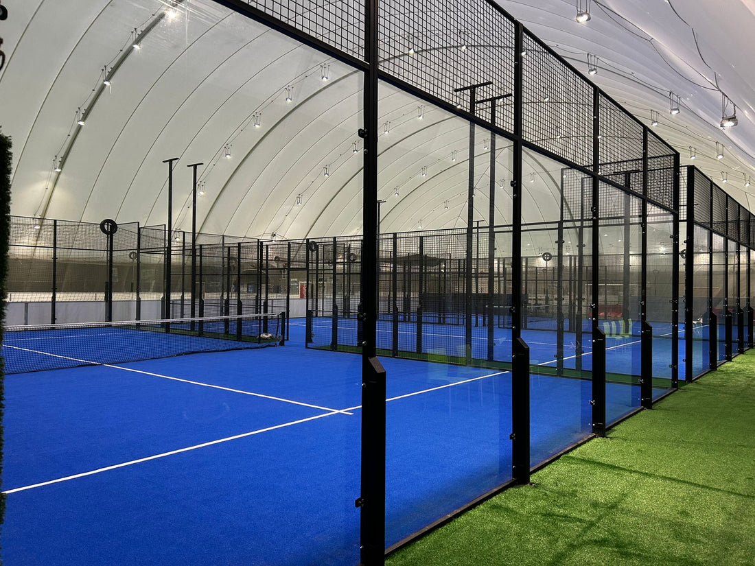 Indoor view of Padeldome in Dublin - LovePadel.ie