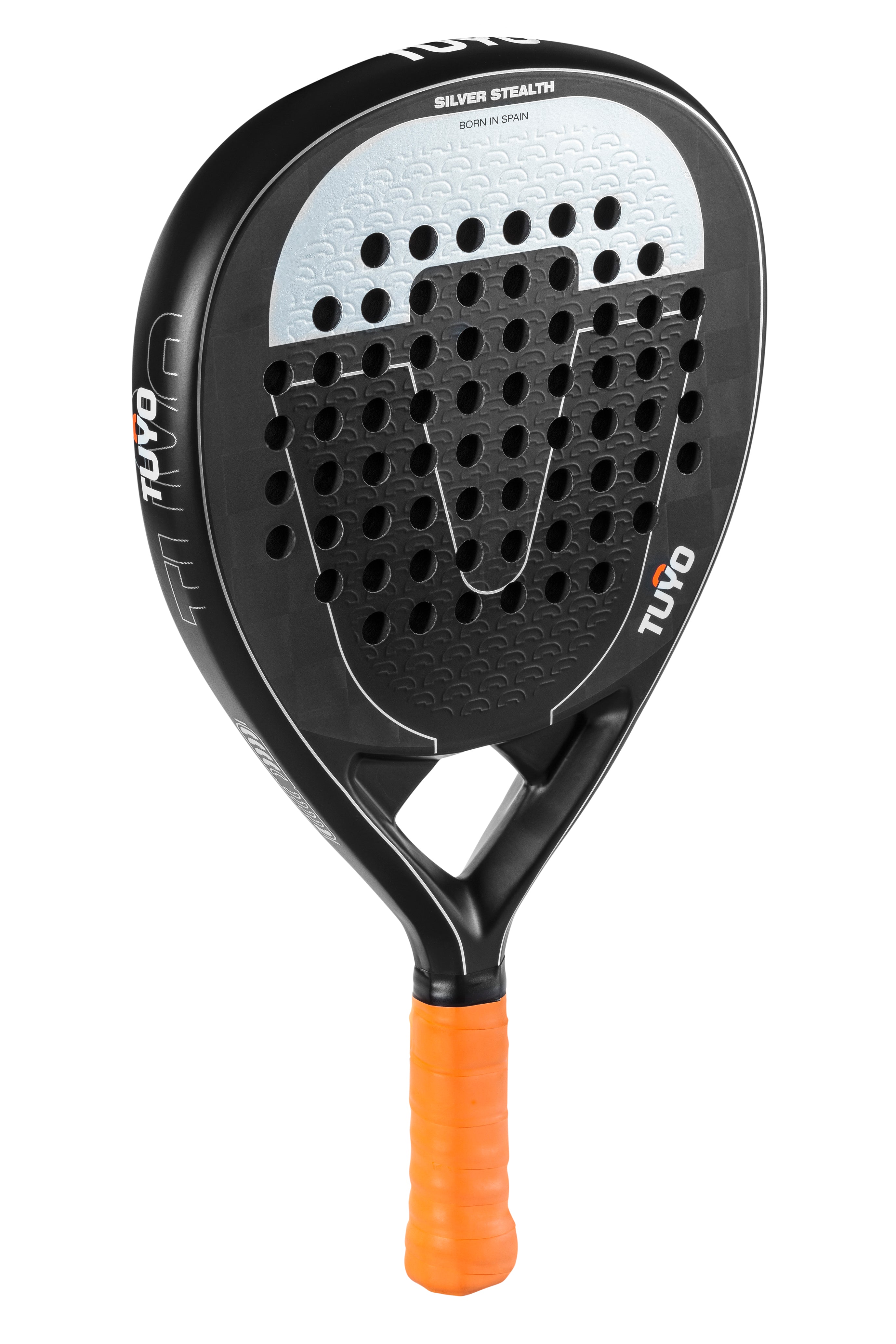 TUYO Silver Stealth Padel Racket