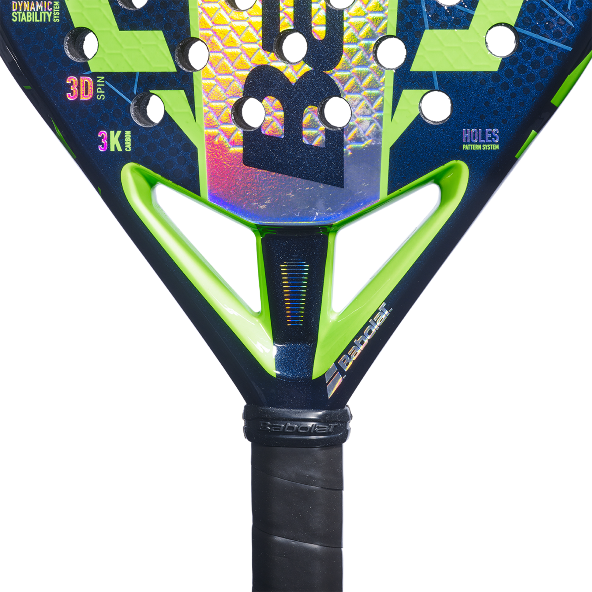 Babolat Viper Juan Lebrón 3.0 FW - Heart close-up