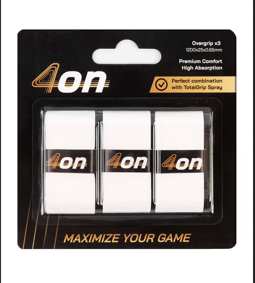 4on Premium Comfort Overgrip (3-Pack)