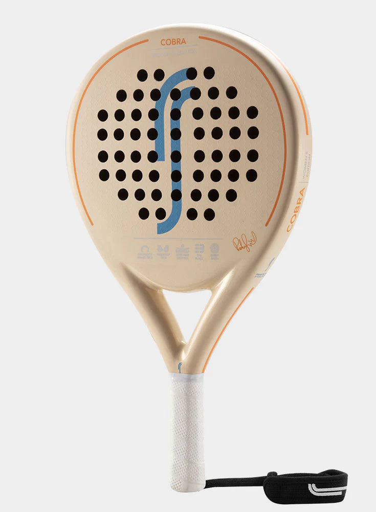 RS Sports Cobra Womens Edition Beige Padel Racket