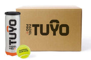 TUYO Box of 24 Tubes of Padel PRO+ Balls