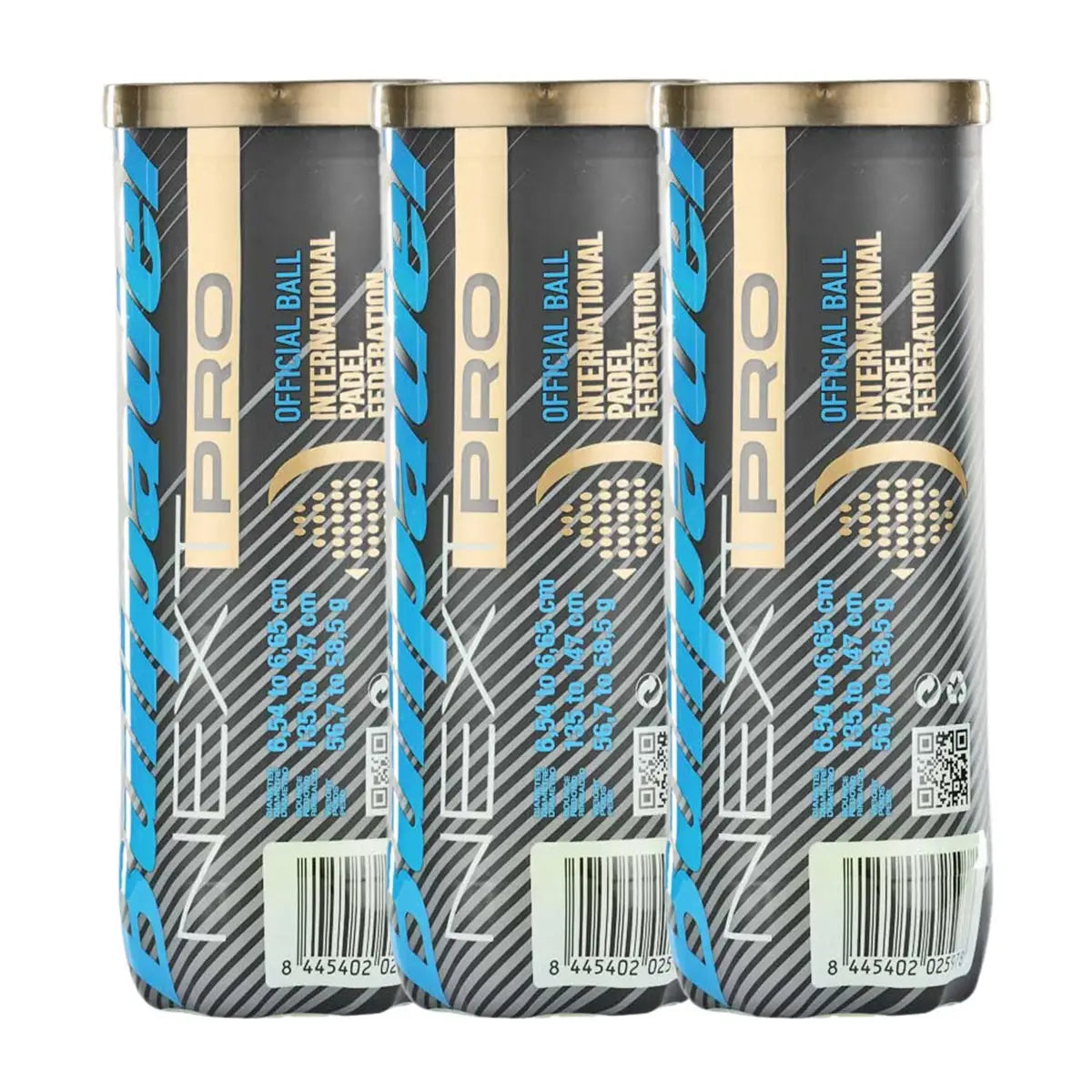 Triple Pack Bullpadel NEXT PRO |3 Tubes of 3 Balls