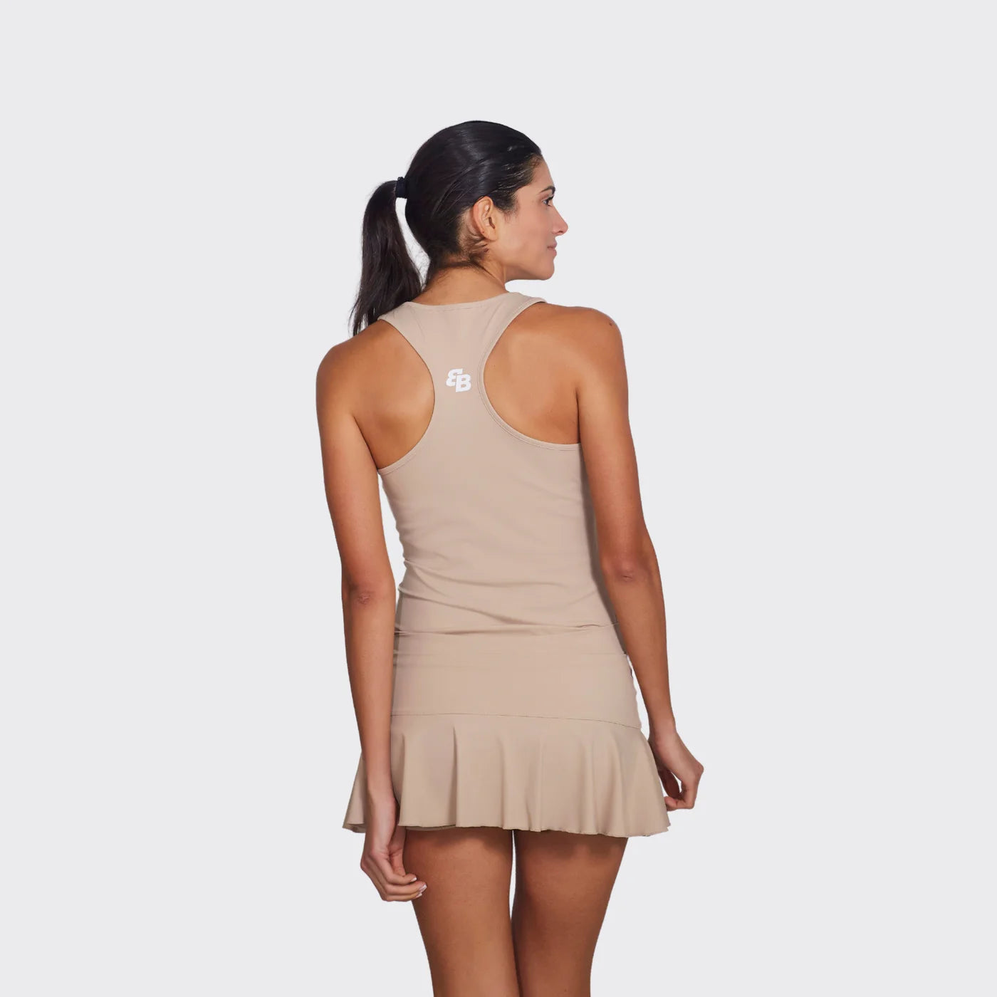 Belén Berbel Basic Beige T-Shirt