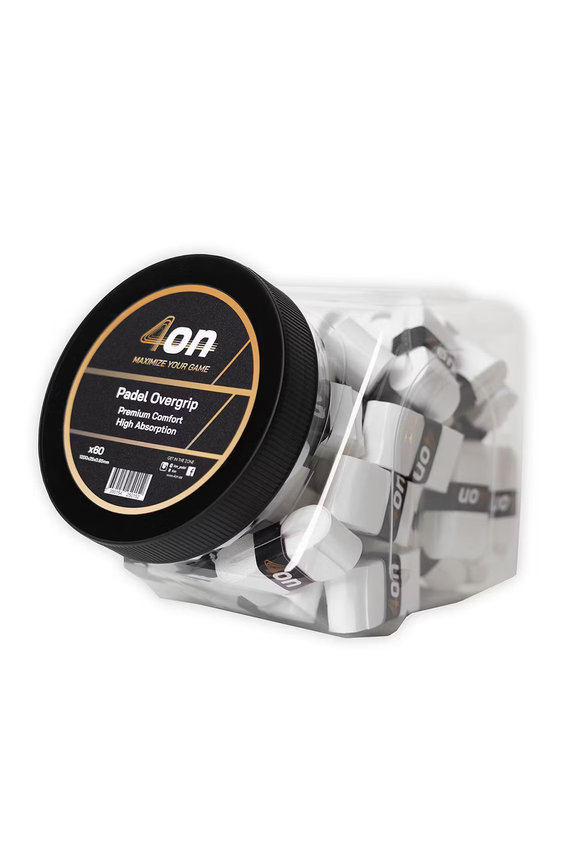 4on Premium Comfort Overgrip Box 60-Pack