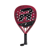 Royal Padel JPN Pro Red 2026 padel racket in deep red with black R logo, front view