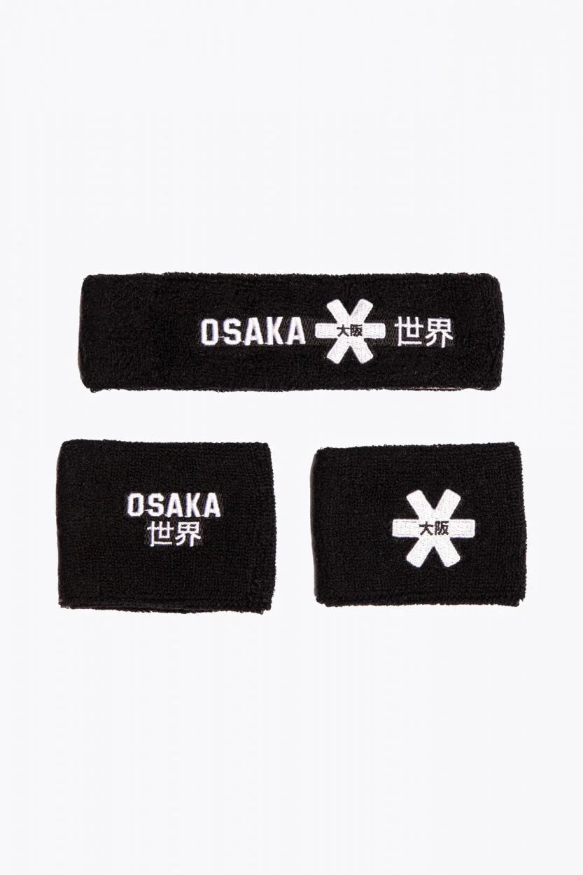 Osaka Sweatband Set | Black