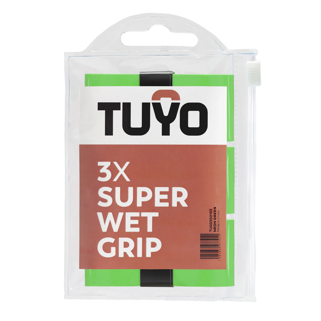 TUYO Super Wet Grip Green - 3 pieces