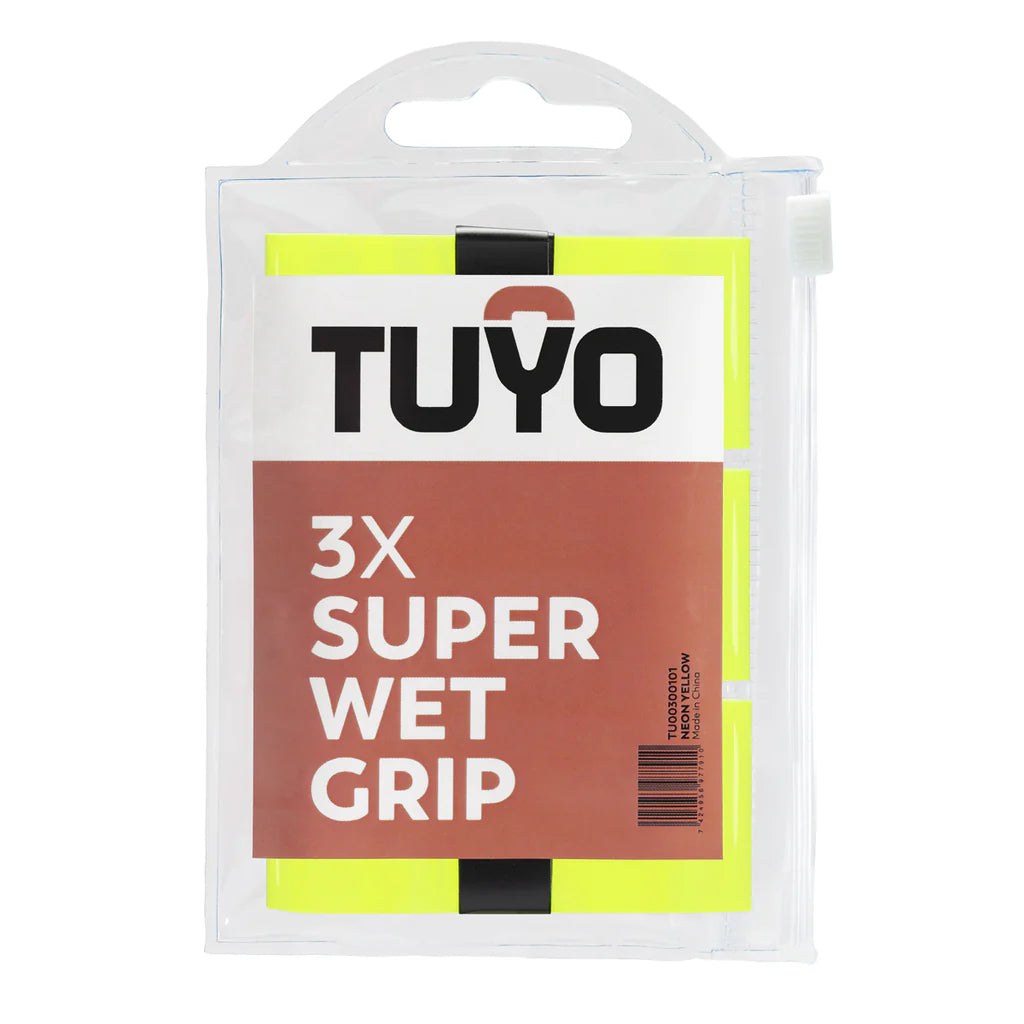 TUYO Super Wet Grip Yellow - 3 pieces