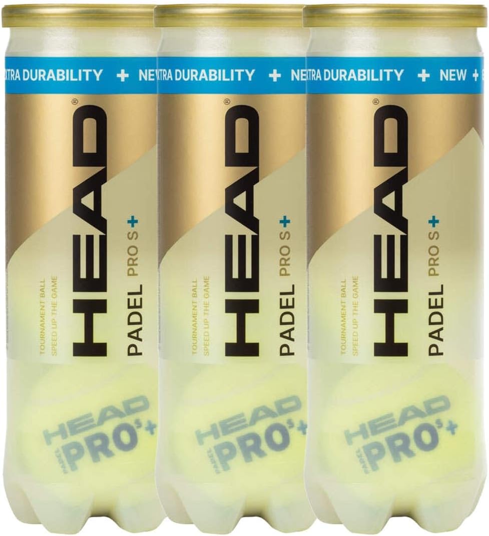 Triple Pack HEAD PRO S+ Padel Balls