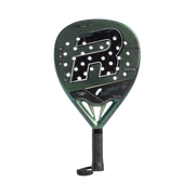 Royal Padel JPN Pro Green 2026 padel racket in dark green with black R logo, front view