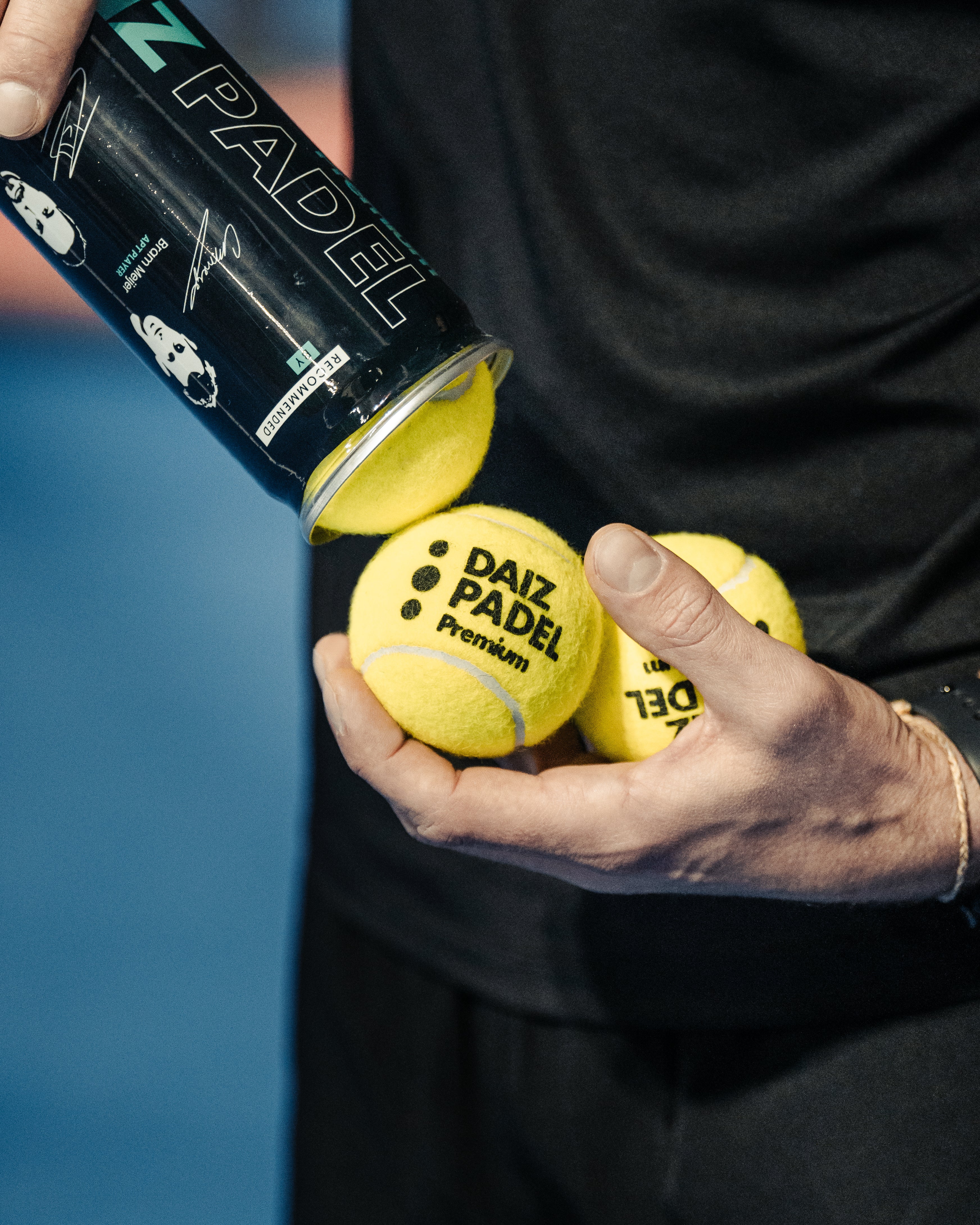 Triple Pack DAIZ Padel Ball Premium |3 Tubes of 3 Balls