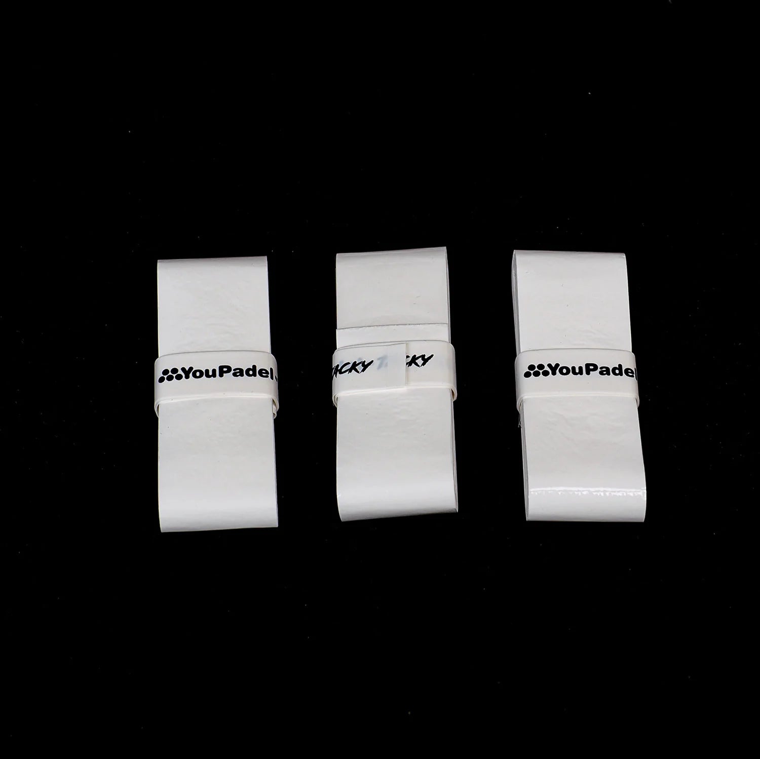 Youpadel Tacky White Overgrip - 3 Pack