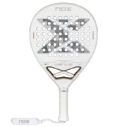 NOX Genius 12K Alum Xtrem Lite 2027 by Agustin Tapia in white and grey, front view
