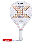 NOX ML10 Pro Cup Coorp 2027 by Miguel Lamperti in white, gold and red, front view