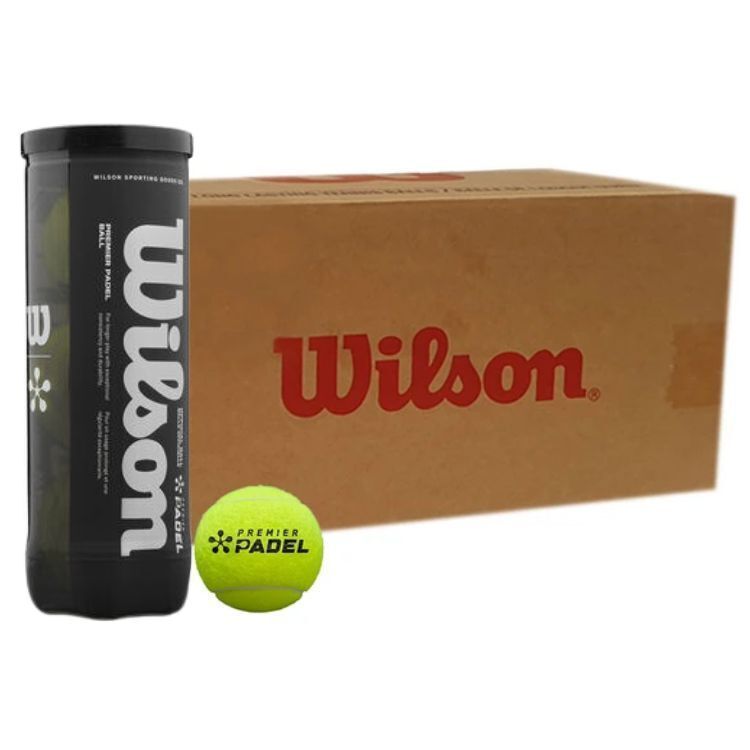 Box of 24 Tubes of 3 Wilson Premier Padel Padel Balls