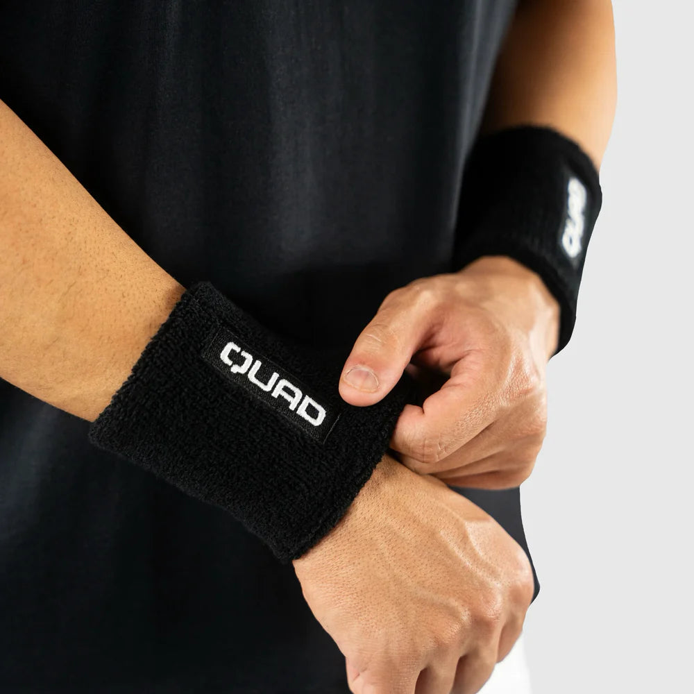 QUAD Padel Wristband Black