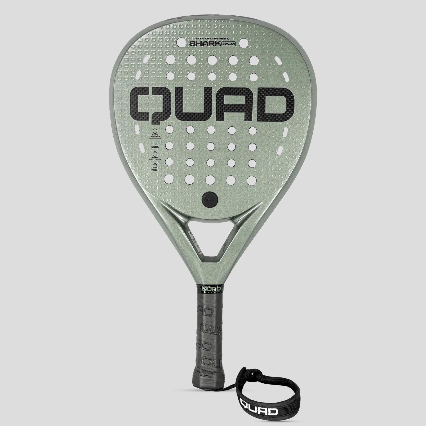 Quad Shark Padel Racket – LovePadel.ie