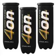 Triple Pack 4on Pro T1 Padel Balls - 3 Tubes of 3 Balls