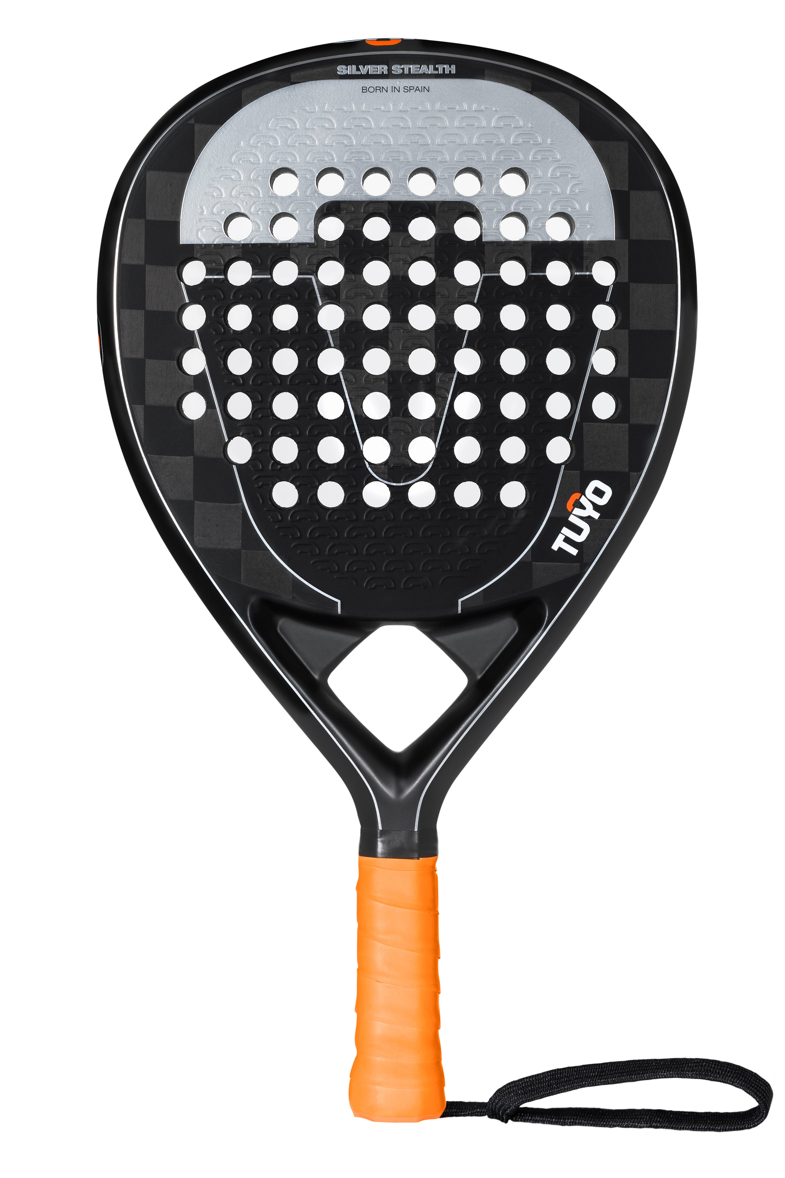 TUYO Silver Stealth Padel Racket – LovePadel.ie