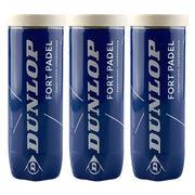 Triple Pack Dunlop FORT |3 Tubes of 3 Balls