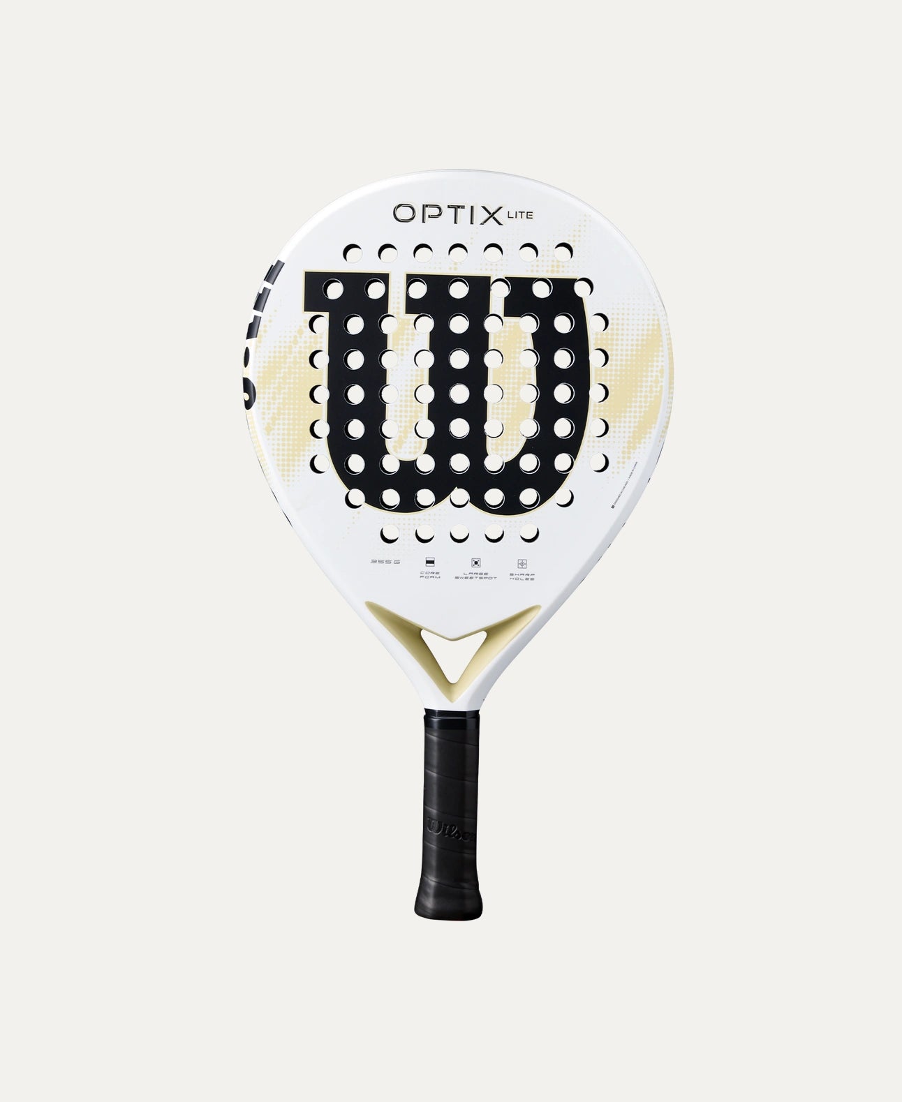 Wilson Optix V2 Lite Padel Racket - White