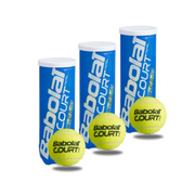 Babolat Court Padel Balls - 3 tubes of 3 balls