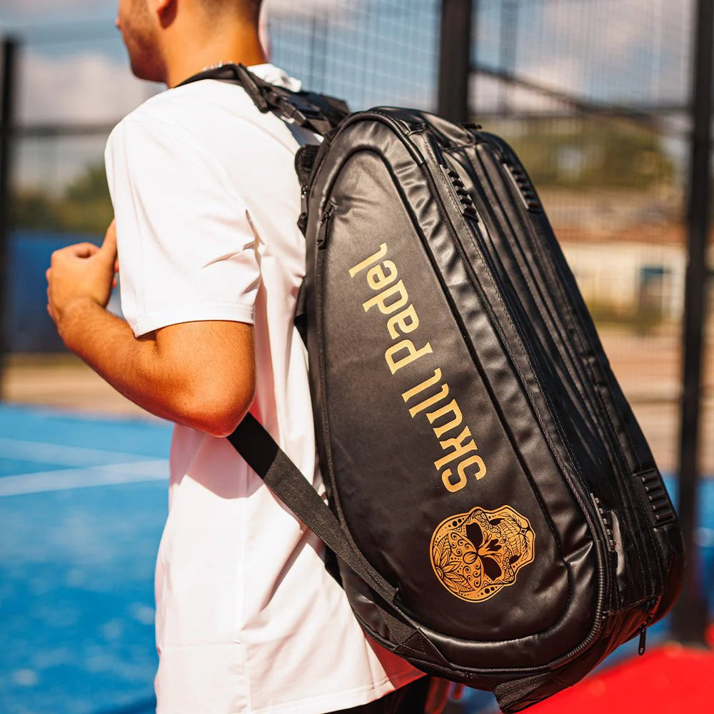 Skull Padel - Black Padel Bag