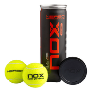 Nox NERBO Padel Balls | Tube of 3 Balls