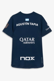 Nox Sponsors AT10 Dark Blue Agustin Tapia T-shirt 2026
