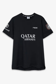 Nox Sponsors AT10 Black Agustin Tapia T-shirt 2026