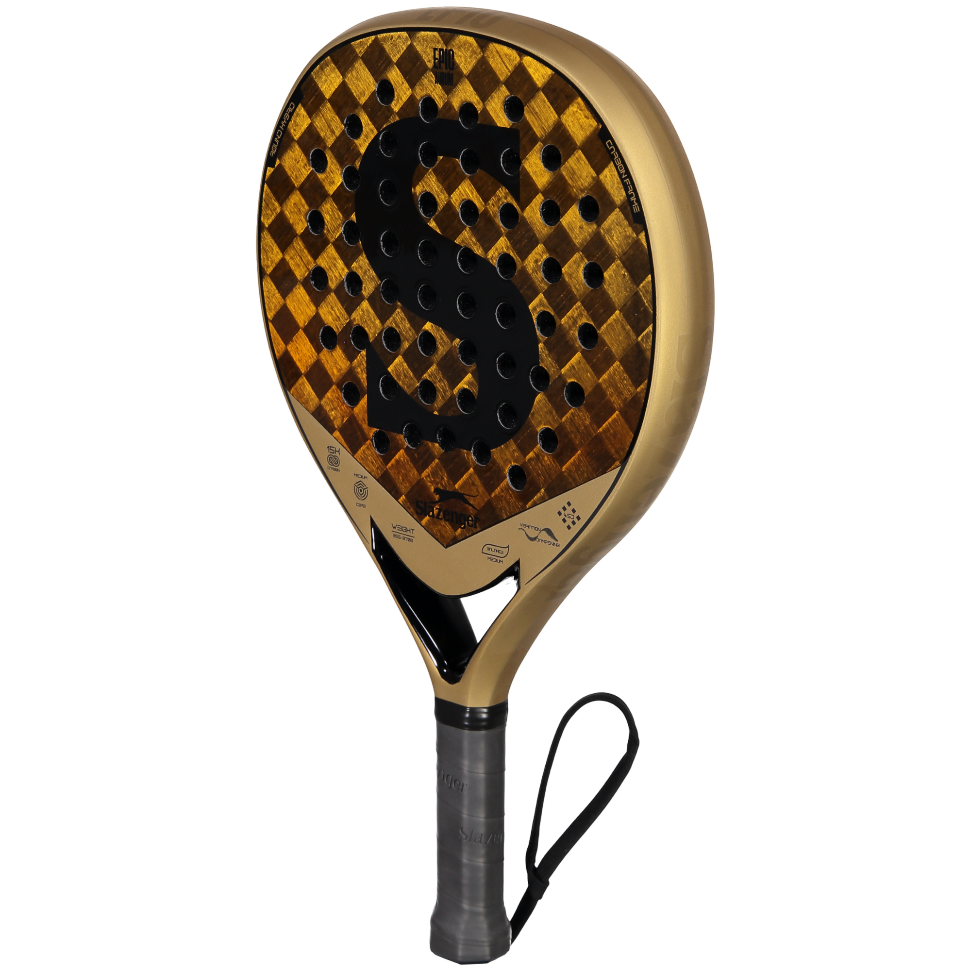 Slazenger Metal Series- EPIC AURUM 2025 Padel Racket