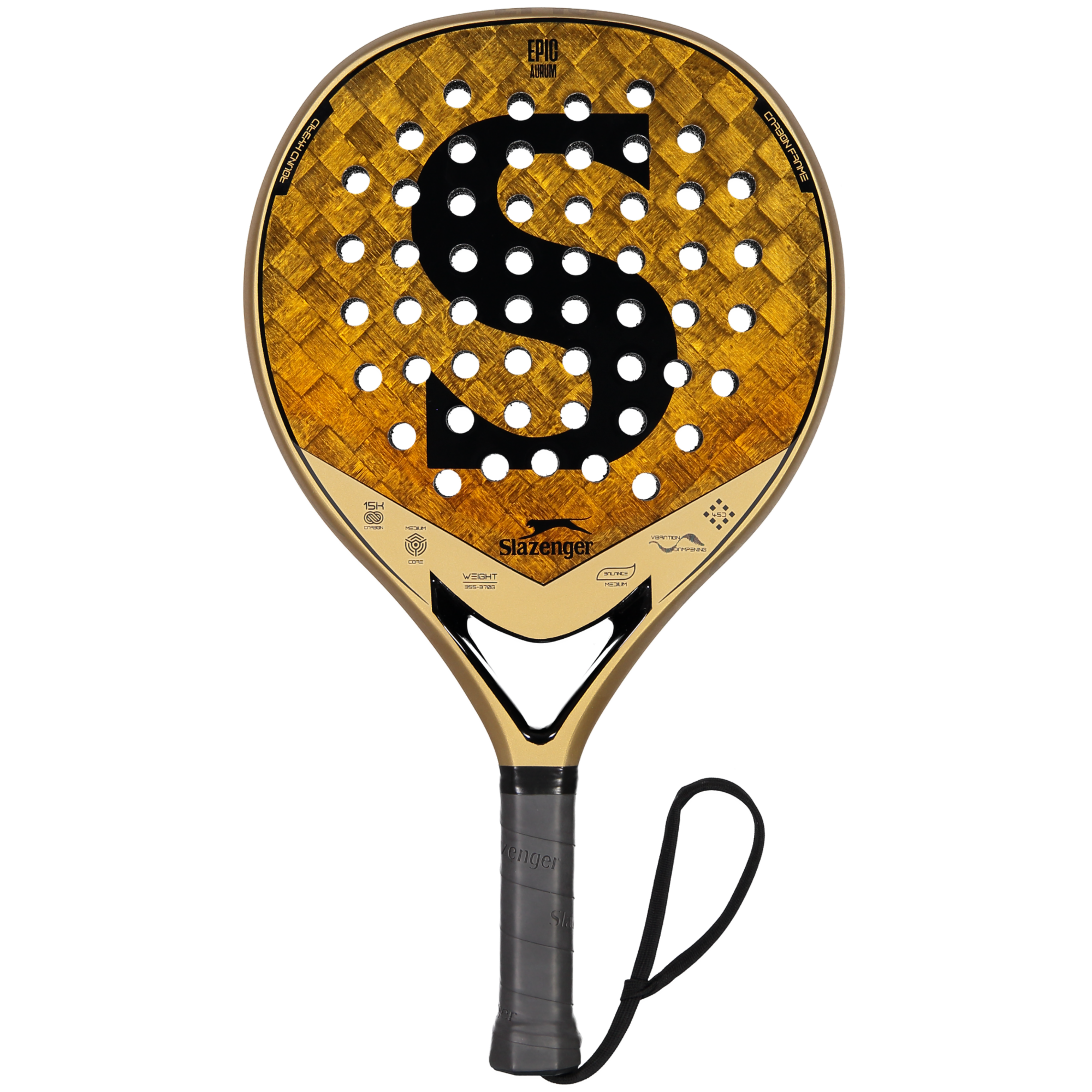 Slazenger Metal Series- EPIC AURUM 2025 Padel Racket