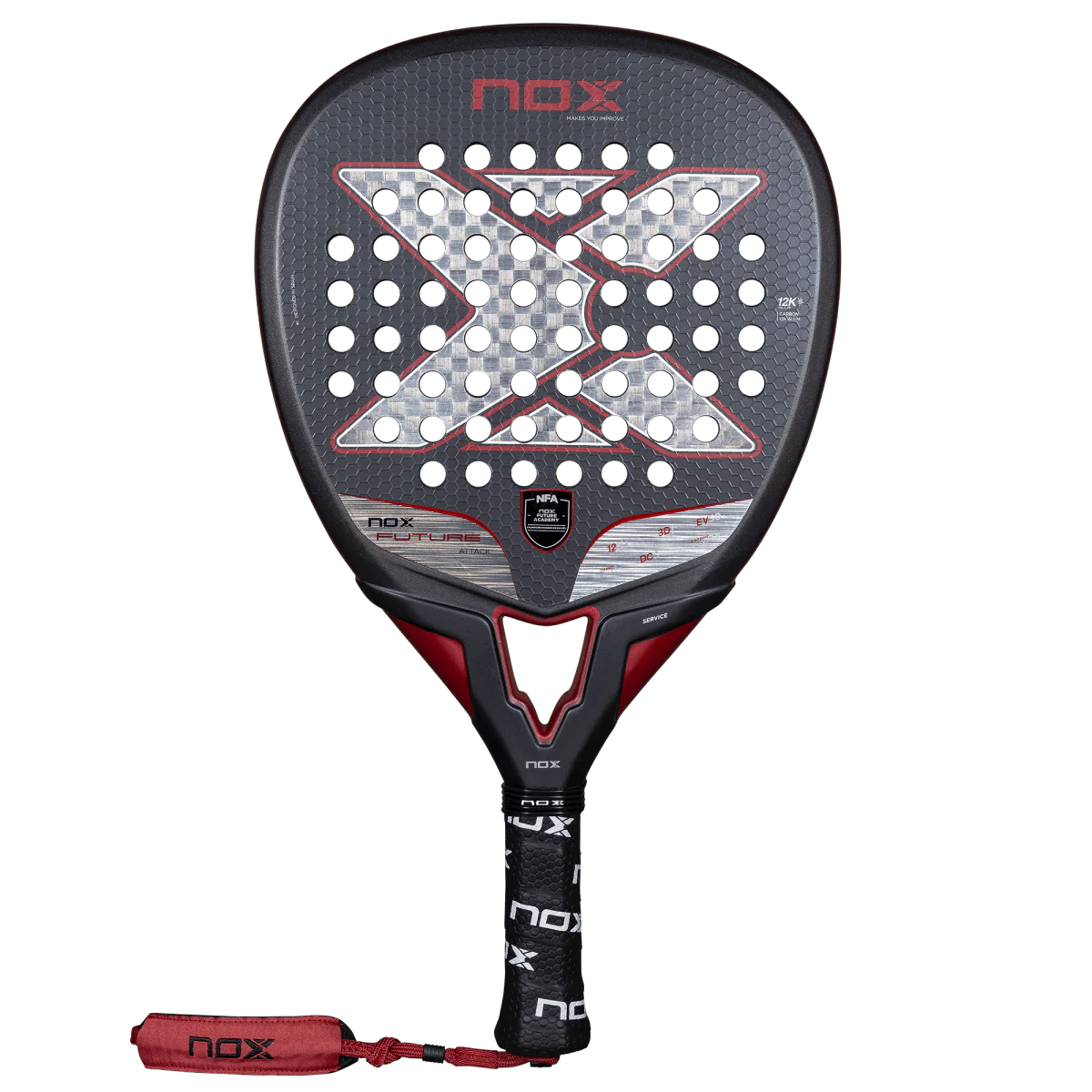 NOX Future Attack 12K Alum Padel Racket