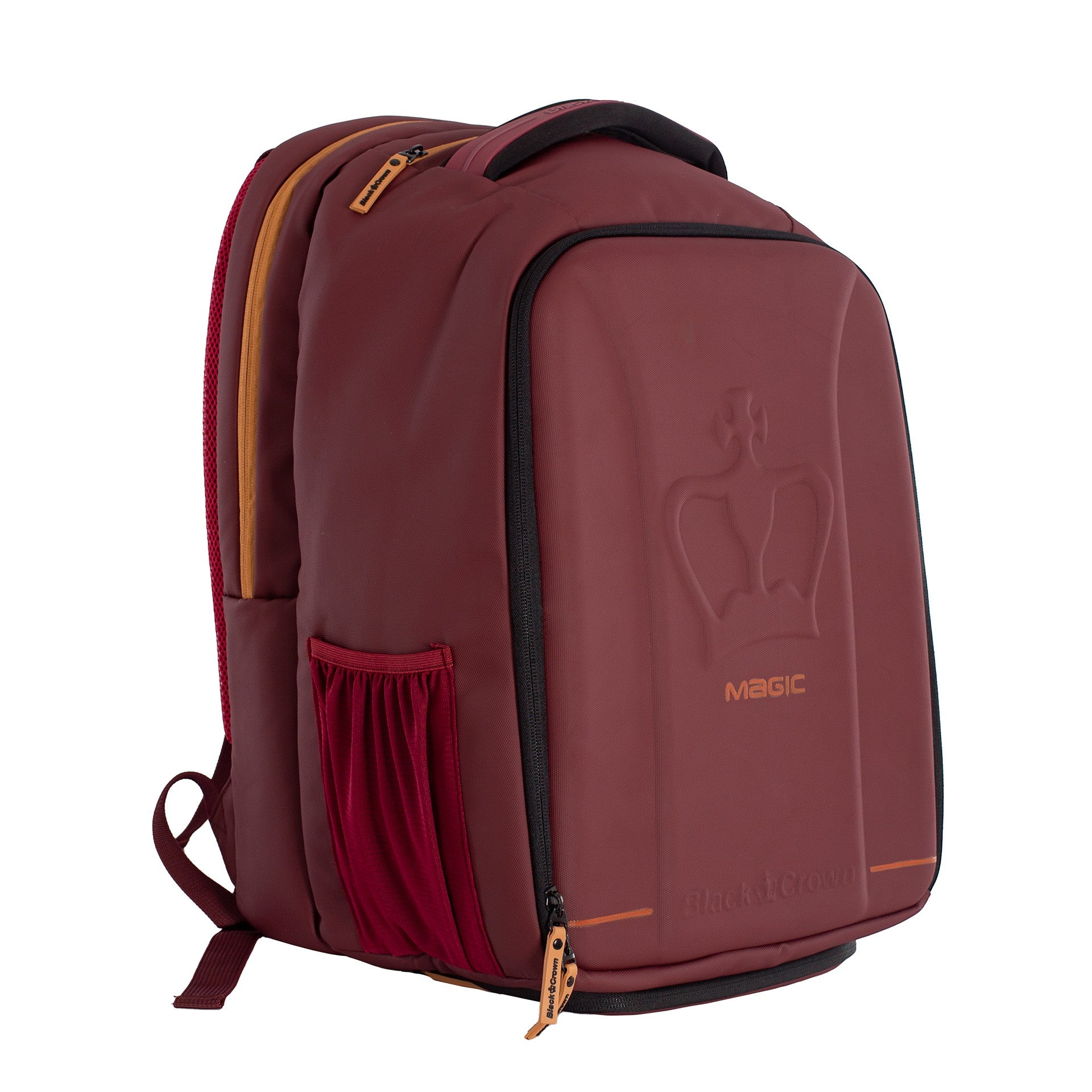 Black Crown Magic Backpack - Burgundy/Gold