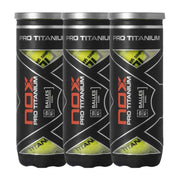 Triple Pack Nox Pro Titanium Balls (3 Tubes of 3 balls)