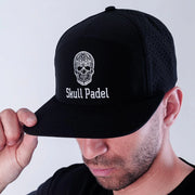 Skull Padel - Padel Cap - Black White