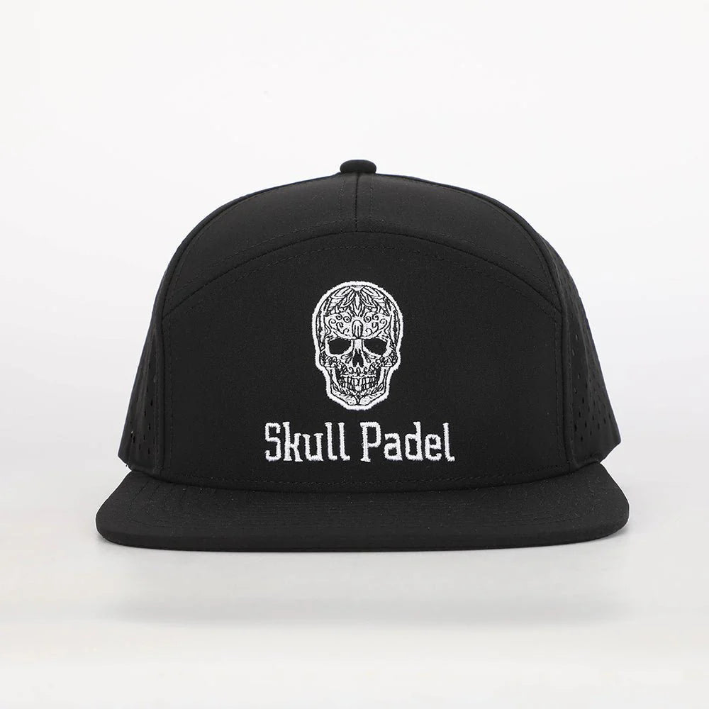 Skull Padel - Padel Cap - Black White