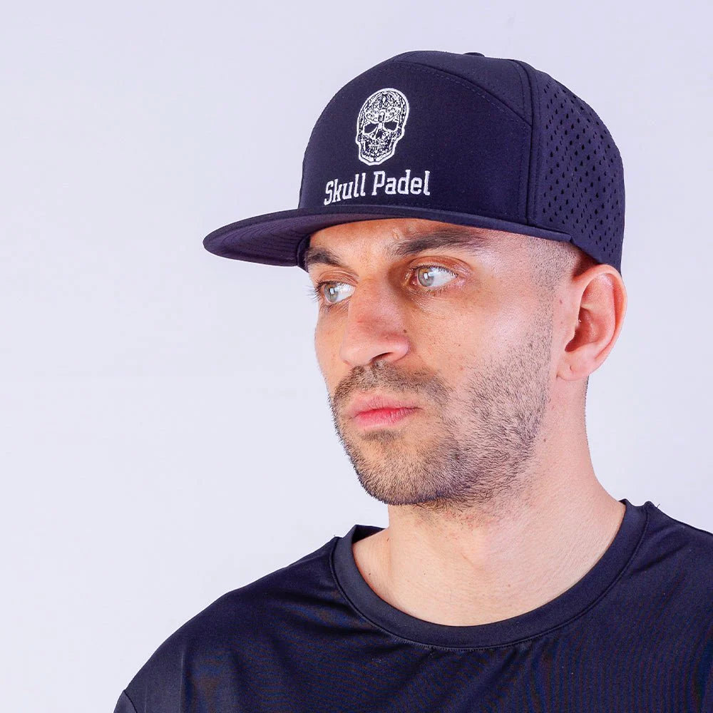 Skull Padel - Padel Cap - Blue White