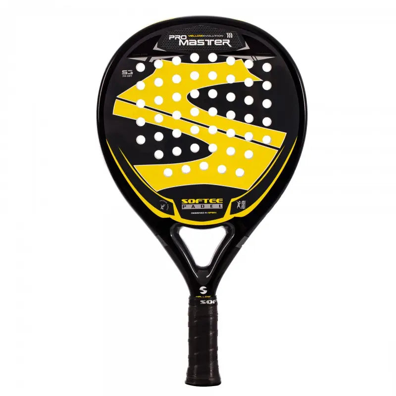 Webber Evolve Racket Softee Pro Master Evolution Padel Racket - Yellow – LovePadel.ie
