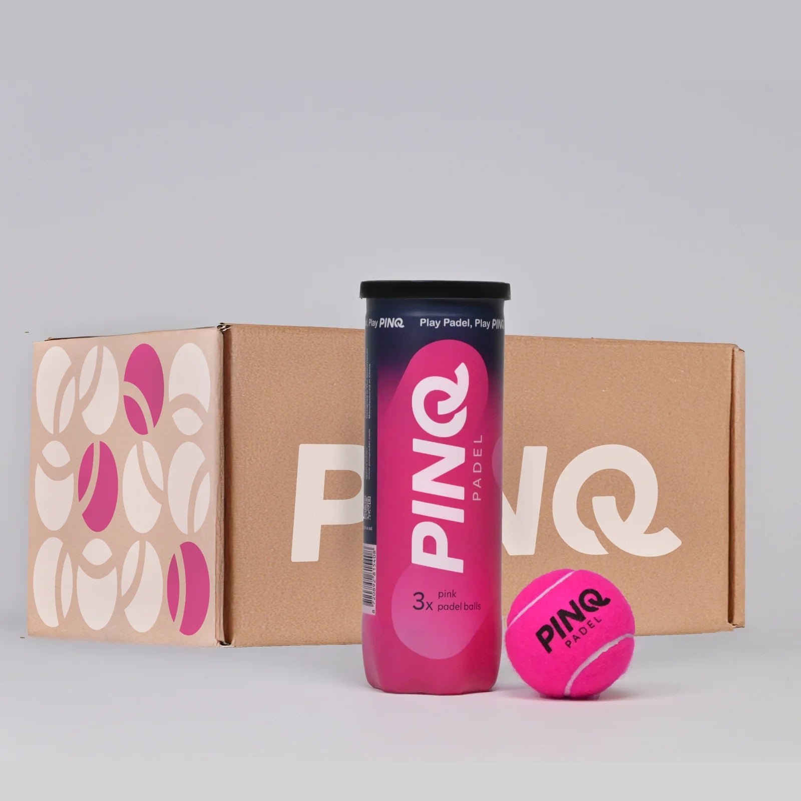 Pinq Padel Balls - 24 Tubes