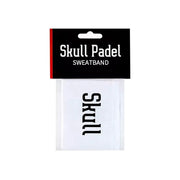 Skull Padel Wristband - White Black - Medium